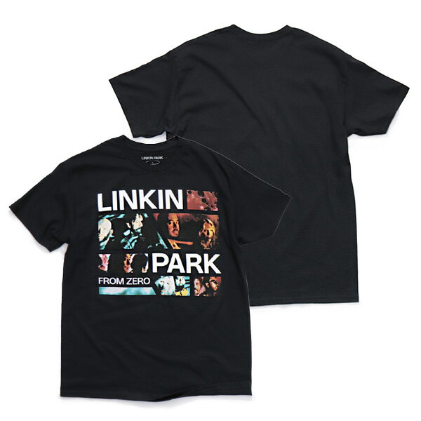 リンキンパーク【LINKIN PARK】LIN-FROMZERO LPA-1001 LINKIN PARK FROM ZERO TEE Tシャツ 半袖 ロックT バンドT ヘヴィメタル ロックバンド メンズ レディース BLACK ブラック アメカジ【ネコポス発送】