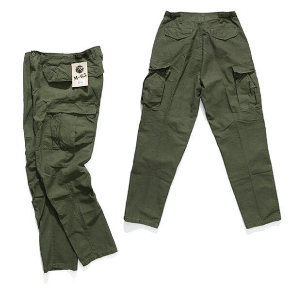 ロスコ 【Rothco】M-65 FIELD PANTS パンツ 軍人パンツ 迷彩 オリーブ ブラック カーキ メンズ 長袖 無地 US規格 ミリタリー ミリタリーパンツ 軍パン カーゴパンツ 米軍 アメリカ コットン【あす楽】【送料無料】