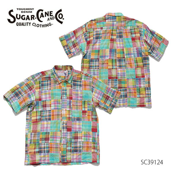 奬SUGAR CANESC39124 PATCH CHECK SHIRT Ⱦµ å ѥå    åȥ YELLOW ץ  ١å̵