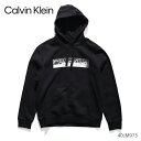 カルバン・クライン【Calvin klein】40JM973 LOGO HOODIE パーカー プルオーバーフーディー メンズ ロゴ 長袖 フード 裏起毛 トップス 人気 定番 BLACK ブラック レディース【あす楽】【送料無料】