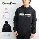 カルバン・クライン【Calvin klein】40QC402 LOGO HOODIE パーカー プルオーバーフーディー メンズ ロゴ 長袖 フード 裏起毛 トップス 人気 定番 BLACK WHITE レディース【あす楽】【送料無料】