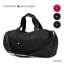 トミーヒルフィガー【TOMMY HILFIGER】69J5423 JACKSON HP DUFFLE CANVAS BAG ダッフルバック ショルダー 斜め掛け トミー バッグ ロゴ ボストンバッグ ネイビー レッド ブラック メンズ レディース 旅行【あす楽】【送料無料】