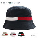 トミーヒルフィガー【TOMMY HILFIGER】69J6350 バケットハット ハット バケハ メンズ レディース キャップ HAT 帽子 ロゴ ネイビー ホワイト ストーン ユニセックス【ネコポス発送】