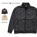 トミージーンズ【TOMMY JEANS】DM16360 PINSTRIPE TRACK JACKET ジャージ ジャケット 羽織り アウター スポーツ フルジップ メンズ レディース ロゴ ストライプ ボーダー USA規格【あす楽】【送料無料】