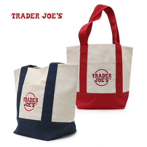 トレーダージョーズ【TRADER JOE’S】TJ-MINITOTE MINI CANVAS TOTE BAG トートバッグ ミニバッグ エコバッグ 買い物バックのサムネイル