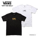 ヴァンズ ペアTシャツ バンズ【VANS】TRANSFIXED 3 SS TEE VN0006CU メンズ レディース Tシャツ トップス プレゼント ロゴ スケーター 半袖 Tシャツ ベーシック クラシックフィット コットン BLACK WHITE【ネコポス発送】