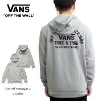 バンズ【VANS】AUTHENTICOGPOプルオーバーパーカースウェットメンズフーディートップスロゴ裏起毛VN0A4RR2グレー【あす楽】【送料無料】