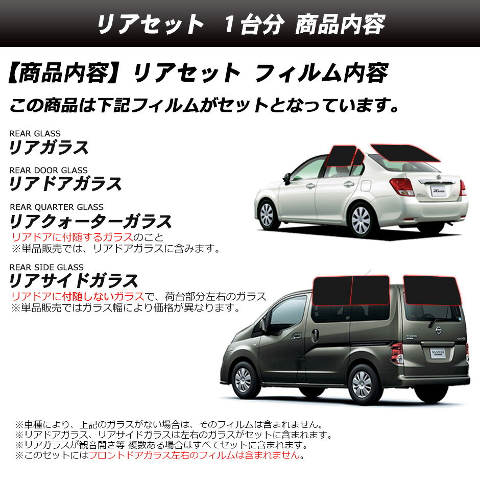 日産プリメーラ(HP11/HNP11/P11/QP11)断熱カーフィルムカット済みUVカットリアセットスモーク