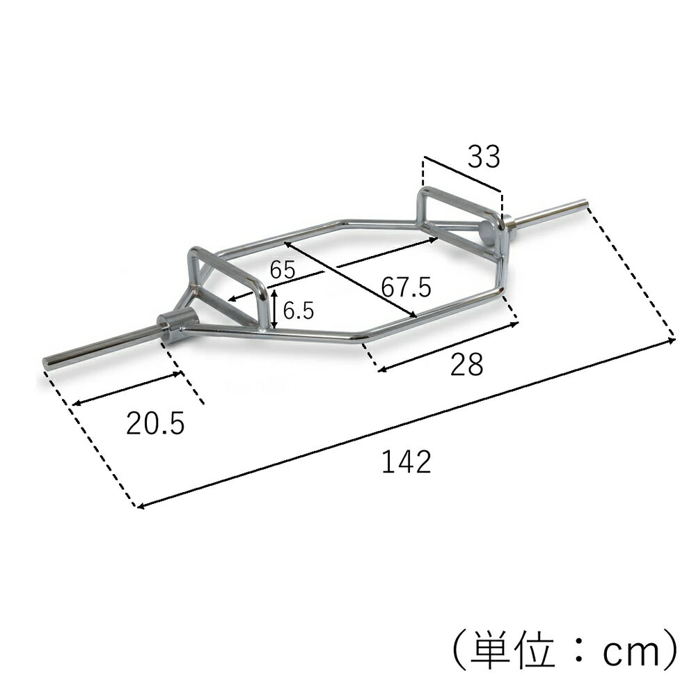 【全品ポイント10倍★24日9：59まで】BODYDESIGN（ボディデザイン）レギュラーHEXバー / デッドリフト スクワット カーフレイズ 上半身 下半身 体幹 2