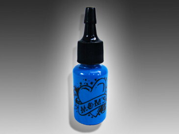 【MOM,s】 インク (15ml) アイス ブルー　【TATTOO / tattoo / タトゥー / 入れ墨 / 入墨 / 刺青 / トライバル / タトゥーマシン / タトゥーキット / タトゥー用品 / タトゥーセット / タトゥーニードル / タトゥー針】