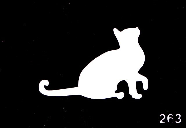 ステンシルシート No250 【フェイクタトゥー / ダイヤモンドタトゥー / タトゥーシール / タトゥーステッカー / ドレスアップシール / ボディーシール / ボディーペイント / TATTOO / タトゥー / トライバル】