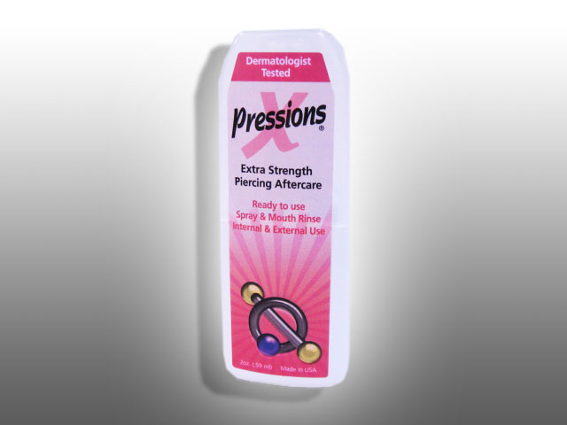 ピアッシング用 X-PRESSION ( 殺菌作用スプレー ) 【ピアッシングツール / ピアッシング ニードル / ボディーピアス ニードル / ボディピアス ホール】