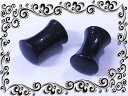 アクリル プラグ ブラック 2G No,631 【ピアッシング / ボディーピアス / プラグピアス / ホールピアス / ピアス ジュエリー / ピアス レデ...