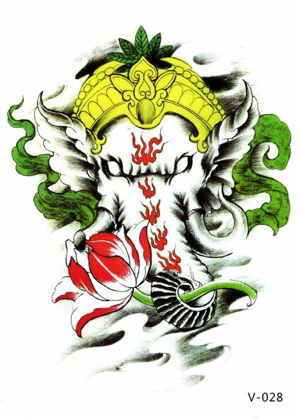 リアル・防水 タトゥーシール No1 【タトゥーステッカー / ボディーシール / タトゥーシール / 刺青シール / ドレスアップシール / 腕 / ボディー...