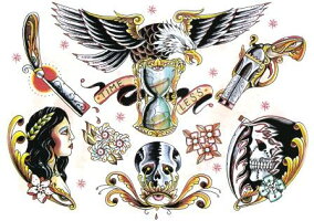 【楽天市場】デザイン本【 TATTOO FLASH VOL,6 】【TATTOO / tattoo / タトゥー / 入れ墨 / 入墨