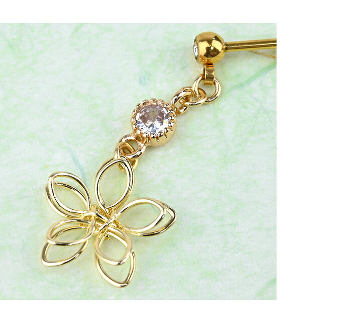 楽天1位 軟骨 ピアス かわいい 16g 14g 花 大振りピアス おおぶりピアス ボディピアス チャーム ビジュー 大ぶり レディース ぶら下がりピアス 可愛いピアス 和風 和装 トラガス 金属アレルギー対応 サージカルピアス 揺れる かわいい 花のピアス 上品 華やか キラキラ