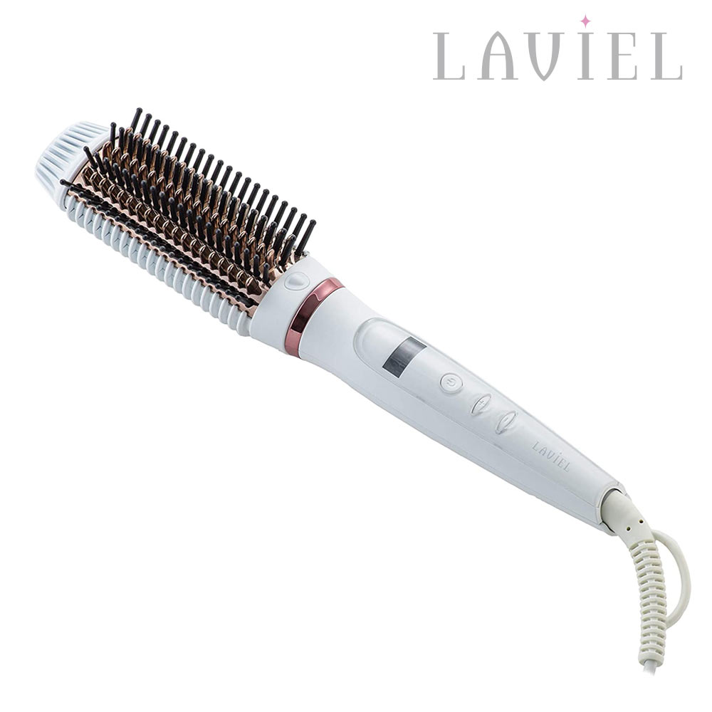 ヘアアイロン カール LAVIEL ラヴィエル アレンジブラシアイロン LV-B02 正規代理店 1年保証付 送料無料