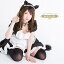 ハロウィン コスプレ メイド服 メイド 定番 猫耳 衣装 フルセット 仮装 衣装 コスチューム こすぷれ コス おすすめ 可愛い 男ウケ セクシー 大きいサイズ 大人 レディース あす楽 ハロウィンコスプレ