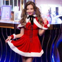 サンタ コスプレ サンタクロース ワンピース ケープ フード クリスマス サンタコス セット 大人 セクシー レディース コスチューム コスチューム一式 サンタクロース 衣装 仮装 あす楽 可愛い 男ウケ ハロウィン コスプレ コス