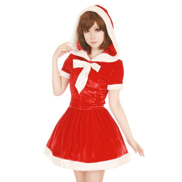 ハロウィン コスプレ 【Mフリー】 サンタコスチューム コスプレ クリスマス セクシー衣装 2点セット セクシー こすぷれ はろういん z516 衣装