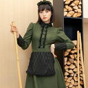 《店内全品20％OFF》コスプレ 衣装 ハロウィン 洋館メイド 衣装 仮装 制服 衣装 コスチューム コス メイド服 メイドさん ウェイトレス 可愛い ワンピース ロング ドレス アニメ エプロン 黒 緑 green セクシー 大人 レディース ハロウィンコスプレ 可愛い