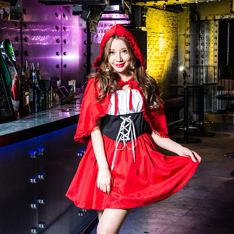 ハロウィン コスプレ 衣装 仮装 赤ずきん 衣装 コスチューム コス 赤ずきんちゃん あかずきん パーティーグッズ こすぷれ ケープ ボレロ ワンピース ワンピ 可愛い 赤 レッド red セクシー 大きサイズ 大人 レディース あす楽 ハロウィンコスプレ