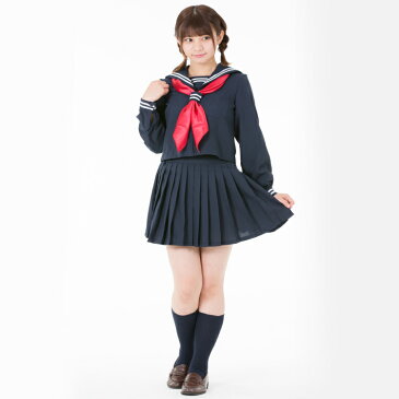 ハロウィン コスプレ セーラー服 セーラー 制服 長袖 スカーフ 衣装 仮装 衣装 コスチューム こすぷれ コス おすすめ 可愛い 男ウケ セクシー 大きいサイズ 大人 レディース あす楽 ハロウィンコスプレ