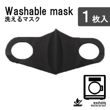 マスク 洗えるマスク マスク 洗える 男女兼用 フリーサイズ 花粉対策 花粉 予防 大人用 立体型 フィット フィルター 無地 黒 在庫あり
