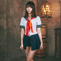 ハロウィン コスプレ 衣装 仮装 セーラー 制服 衣装 コスチューム コス セーラー服 長袖 こすぷれ 可愛い 紺 navy 白 hite ホワイト セクシー 大きサイズ 女子学生 女子高生 中学生 学生服 大人 男ウケ レディース あす楽 ハロウィンコスプレ