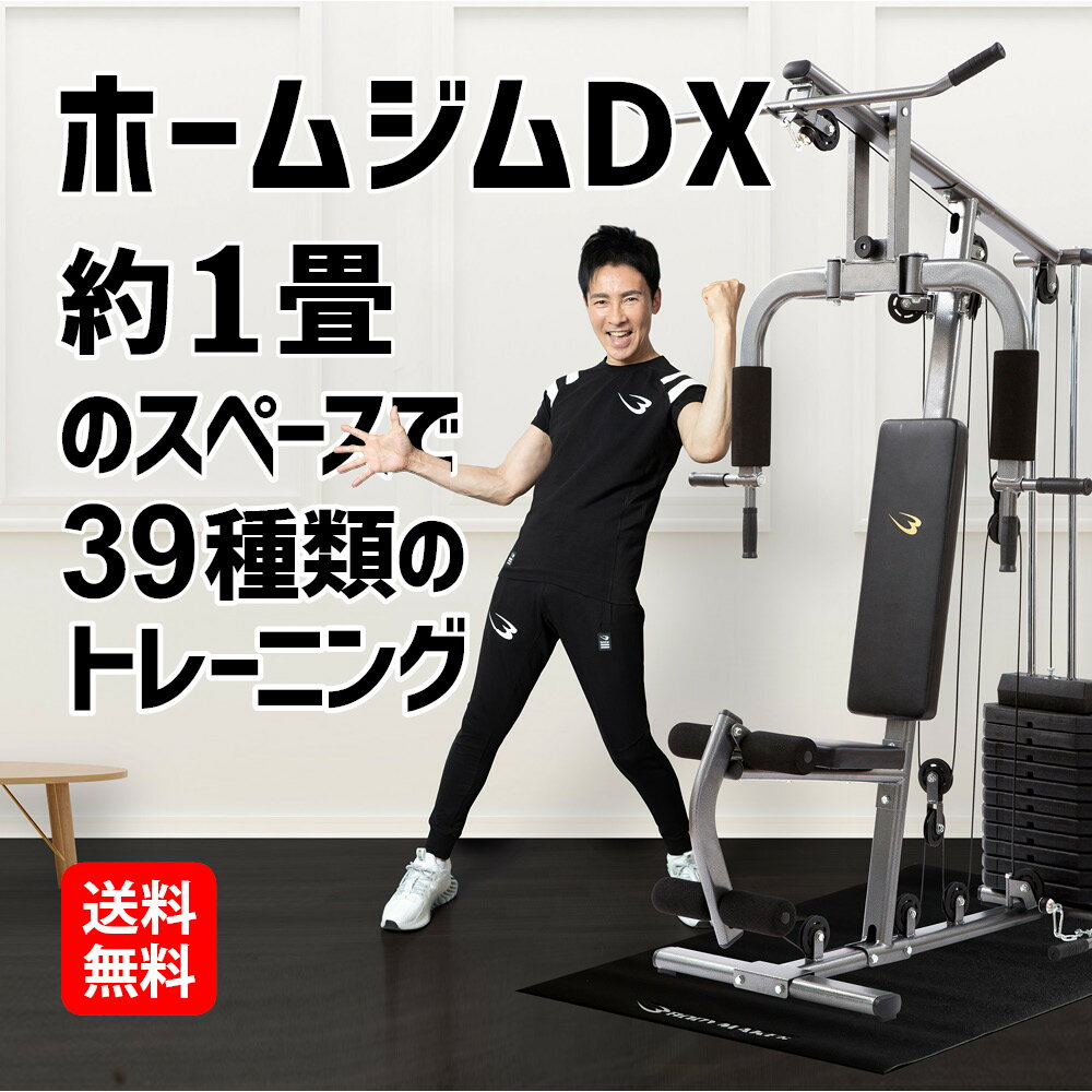 ホームジムDX BODYMAKER ボディメーカー 筋トレ 筋肉 ラック 自宅 握力 筋力トレーニング 下半身 筋力アップ 懸垂マシン おすすめ 筋力 下半身トレーニング ラットプル 高重量トレーニング マルチトレーニング ホームジム 筋トレ器具