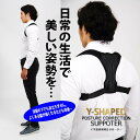 【期間限定P5倍】Y字型姿勢矯正サポーター BODYMAKER ボディメーカー 姿勢サポーター 猫背ベルト 巻き肩 姿勢矯正 姿勢矯正サポーター 姿勢矯正ベルト...