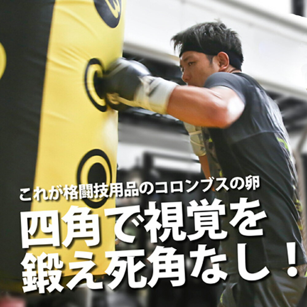 【期間限定ポイント5倍】スクエアサンドバッグ サンドバッグ BODYMAKER ボディメーカー 格闘 キックボクシング ダイエット フィットネス ボクシングジム...