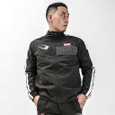 bmtw NYLON トレーニングジャケット BODYMAKER ボディメーカー ナイロン トレーニング ジャケット ウォームアップ ワッシャー加工 シワ加工 軽い 防風 ジムウエア トレーニングウエア GYM ジム ウォーミングアップ