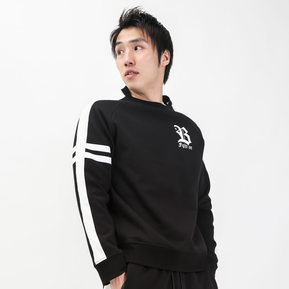 【期間限定ポイント15倍】プラスB FIGHT-WEAR トレーナー BODYMAKER ボディメーカー +B ウォームアップ 裏起毛 軽い 暖かい ジムウエア...