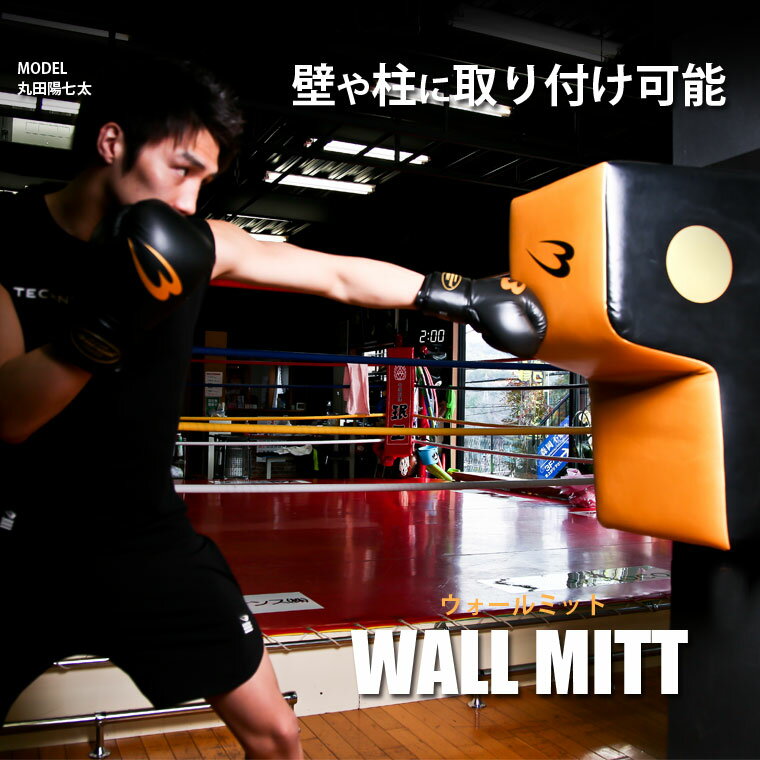 【期間限定ポイント5倍】ウォールミット BODYMAKER ボディメーカー ミット 空手 ボクシング キックボクシング 総合格闘技 ラッシュ 練習 打撃 コンビ...