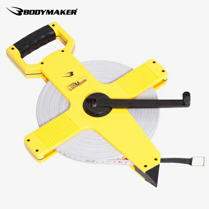 スピード&アジリティ100m巻メジャー BODYMAKER ボディメーカー 測量 測定 巻尺 巻き尺 距離測定器 スケール テープメジャー