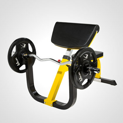 プリチャーカールベンチＳＰ２【BODYMAKERボディメーカー】アームカール上腕トレーニング力こぶ筋トレトレーニング用品上半身強化
