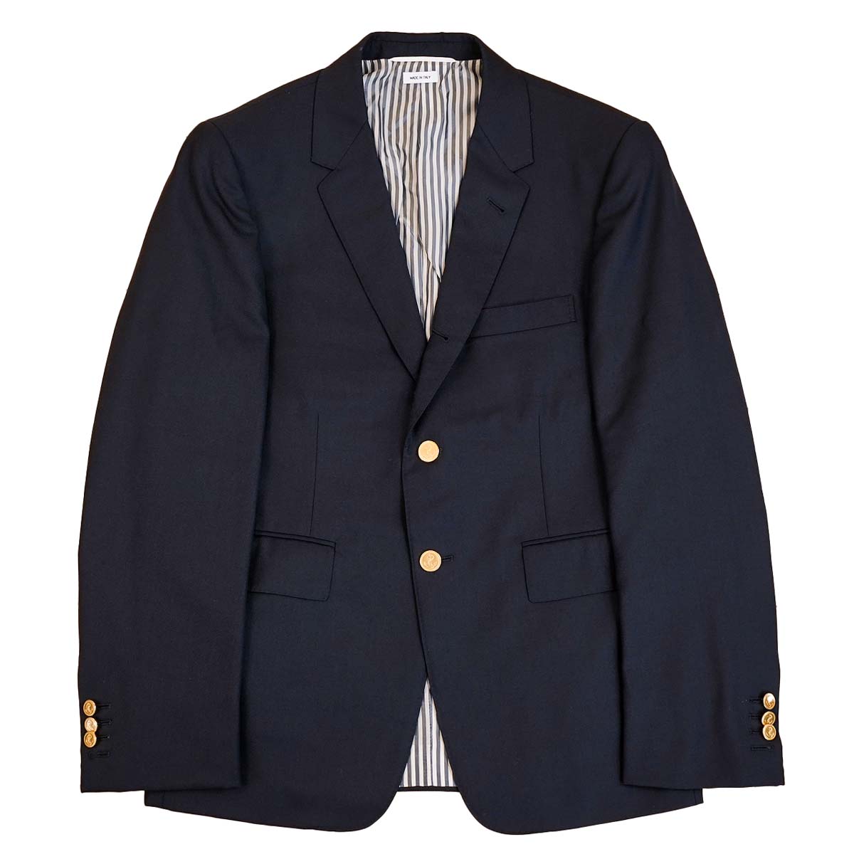 THOM BROWNE トムブラウン スーツ MSC001A-00626 415 ネイビー