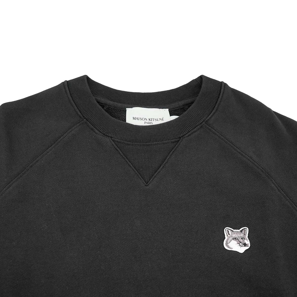 MAISON KITSUNE メゾンキツネ スウェット GM00333KM0002 P199 ブラック