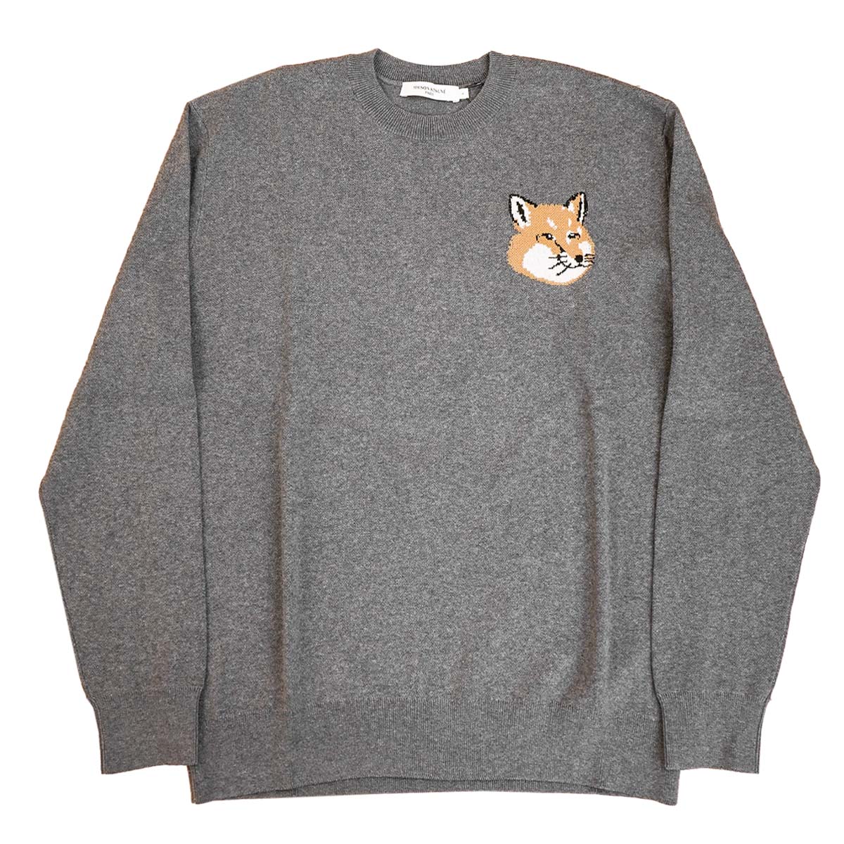 MAISON KITSUNE メゾンキツネ セーター KM00505KT1078 H170 グレー