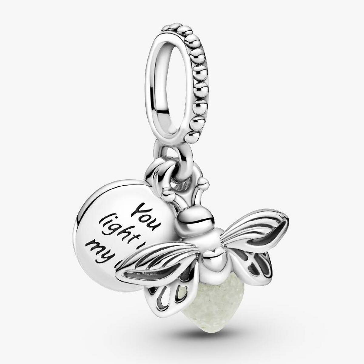 パンドラ PANDORA チャーム Glow-in-the-dark Firefly Dangle 799352C01