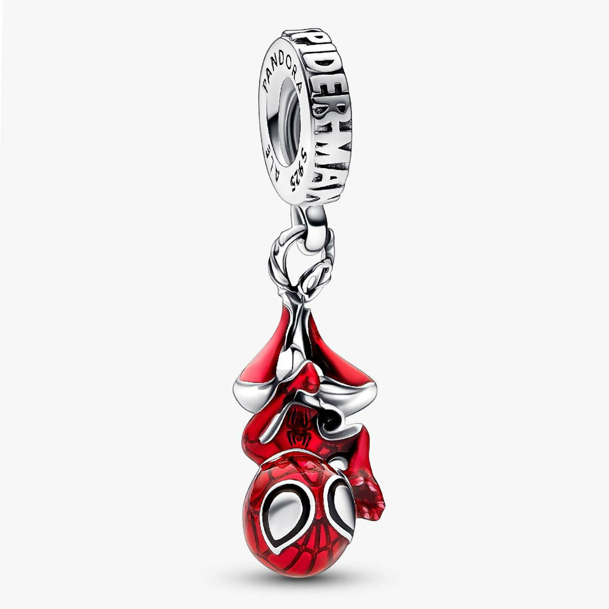 乐天商城 - パンドラ PANDORA チャーム Marvel Hanging Spider-Man Dangle Charm 792323C01