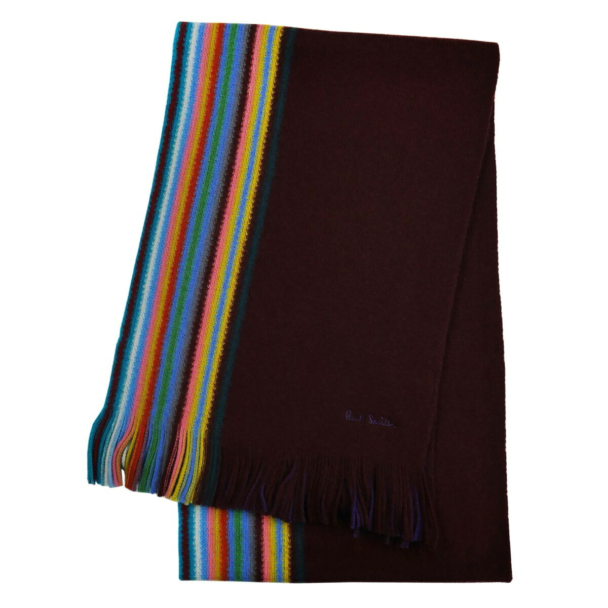 Paul Smith - Paul Smith ポール・スミス マフラー FW22 MEN SCARF MULTI EDGE REV M1A-150F-J346 28