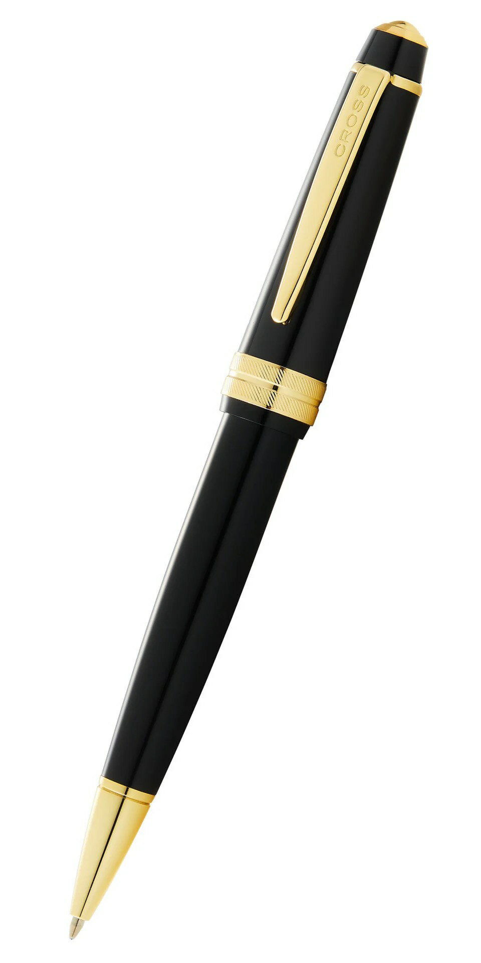 乐天商城 - CROSS クロス ベイリーライト ブラックゴールドプレート ボールペン NAT0742-9【正規品】
