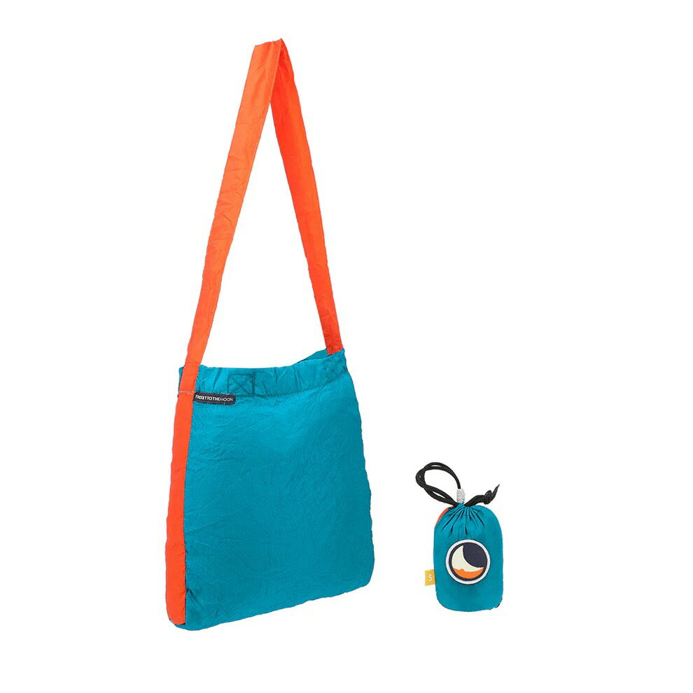 乐天商城 - Ticket To The Moon チケットトゥザムーン エコバッグ スモール 10L Aqua / Orange TMEBS1535