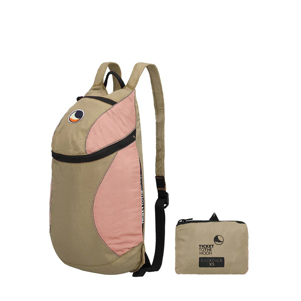 乐天商城 - Ticket To The Moon チケットトゥザムーン バックパック XS 6L Ice Brown / Peach TMBPXS7276