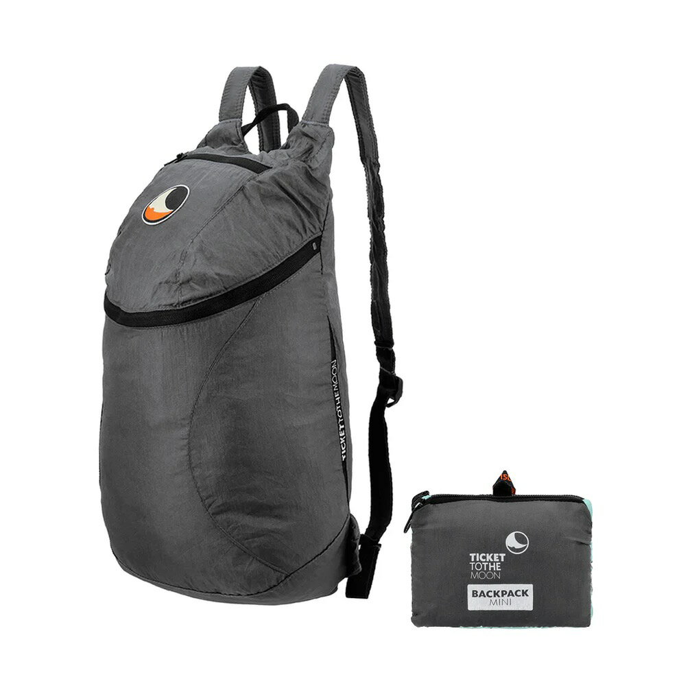 乐天商城 - Ticket To The Moon チケットトゥザムーン ミニバックパック 15L Dark Grey TMMBP0303