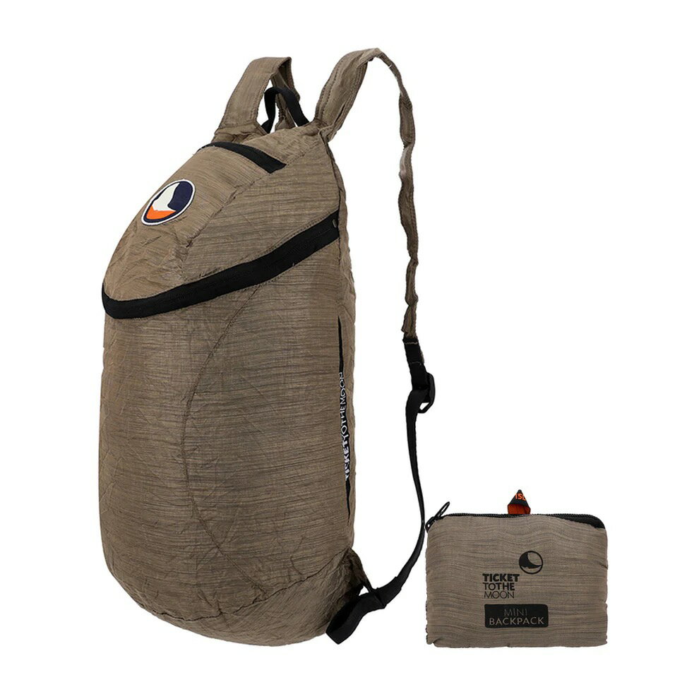 乐天商城 - Ticket To The Moon チケットトゥザムーン ミニバックパック プレミアム 15L Beige TMMBPR4141