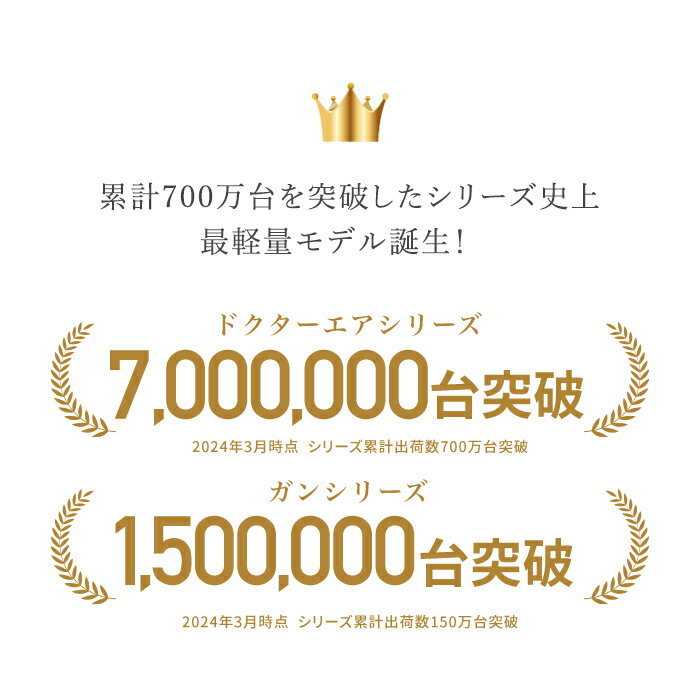 楽天市場】【11月1日限定 店内全品ポイント10倍!】ドクターエア 限定入荷 ドクターエア ホワイト 白 REG-04 ハイパー エクサガン 美容機器