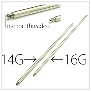 16G14Gスタジオでも使用!インターナルネジ式インサンションテーパー拡張器道具ボディーピアス(ボディピアス)【BodyWell】